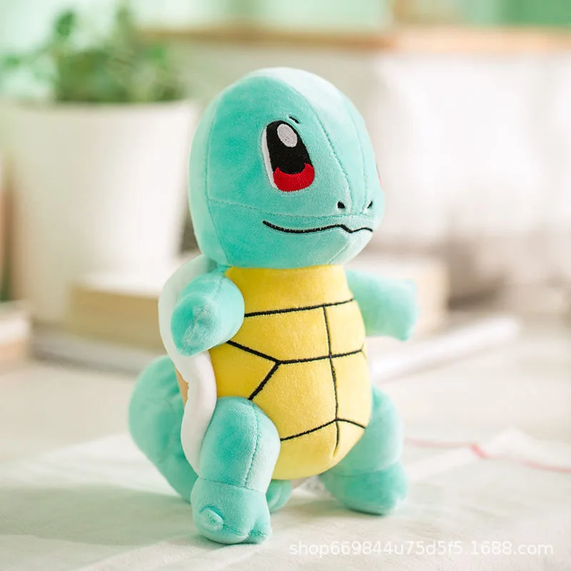 20 cm Pokemon Knuffels Kawaii Pikachu Raichu Jenny Schildpad Anime Pop Kinderen Verjaardag Kerstcadeau