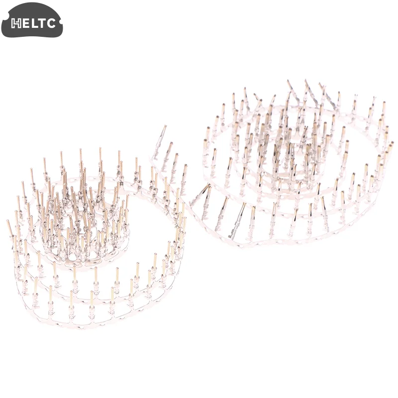 100PCS 1.0mm Vrouwelijke Socket Voor DB Terminal Connector Vergulde Mannelijke/Vrouwelijke Pin Voor Nixie Klok Buizen IN12 IN18 QS27-1 SZ4-1