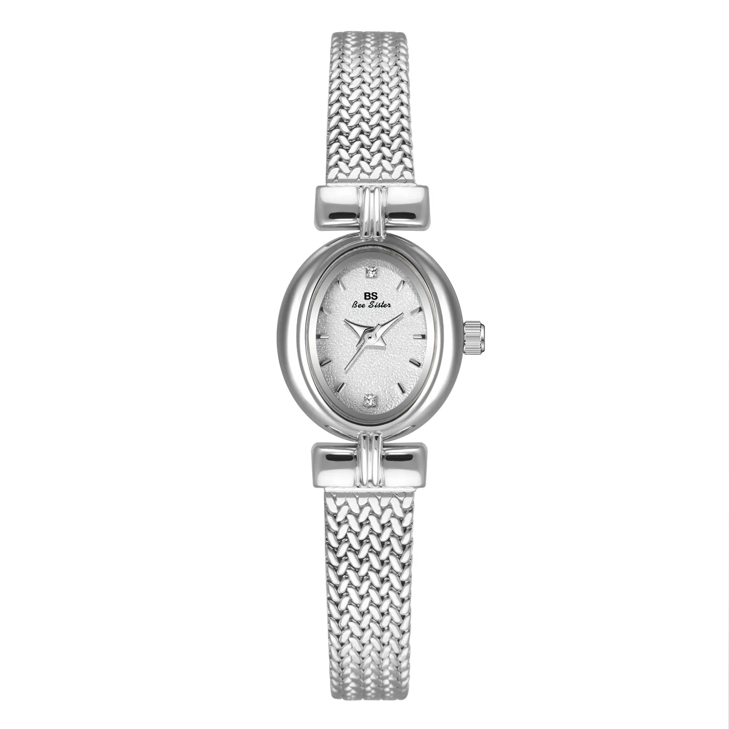 Reloj dorado de lujo para mujer, elegante reloj de pulsera de cuarzo Retro resistente al agua, cinturón de malla, reloj pequeño, nuevo modelo regalo para mujer 2025