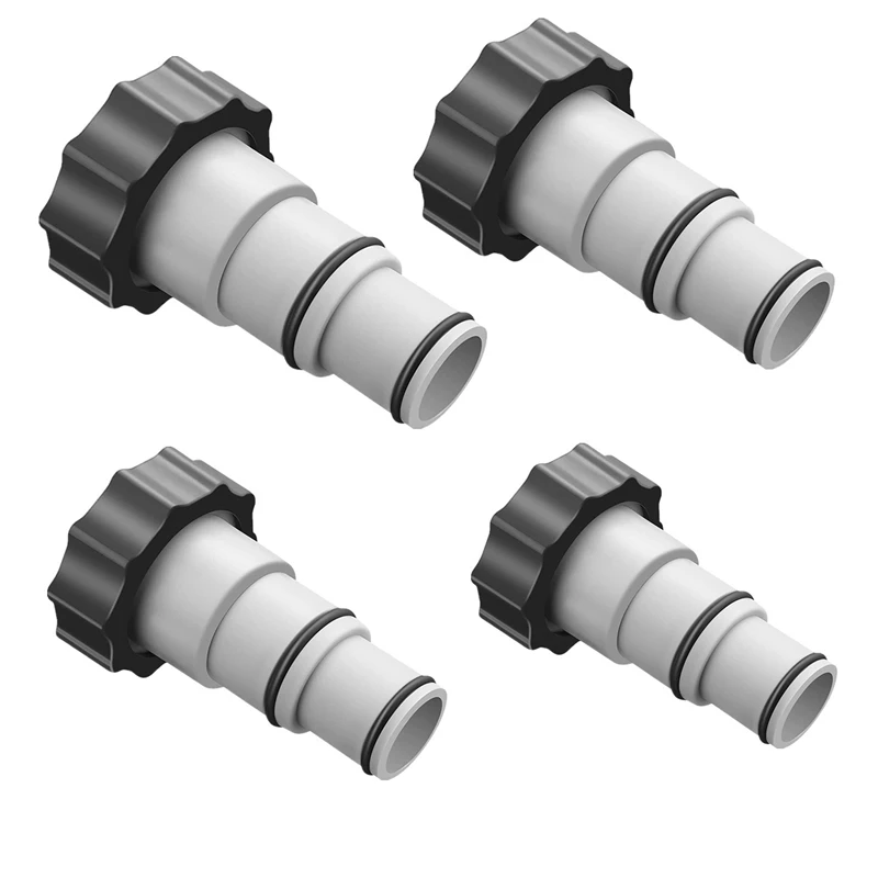 

ABJX New Hose Adapter A W/Collar For Threaded Connection Pumps For Plunger Valve Pool Drain Swimming Pool Replace Accessories