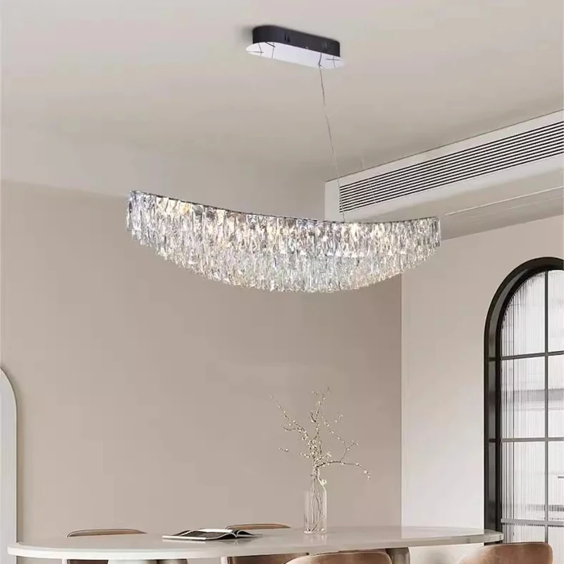 

Украшение дома Подвесные светильники, роскошная хрустальная люстра для гостиной, подвесной светильник для столовой, потолочный светильник, внутреннее освещение