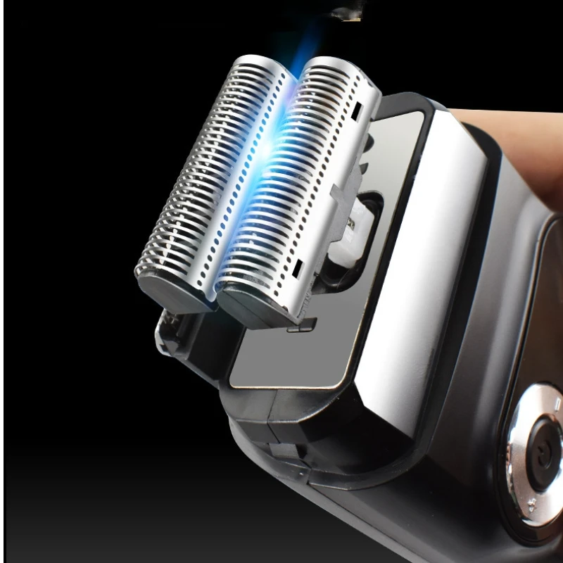 Reciprocating Blade Digital Display Razor Multifunctional Bald Artifact Beard Trimmer Electric Shaver Men's Haircut Machine Man