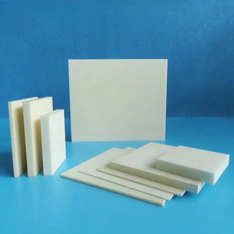 Customized 99 alumina ceramic sheet 32 * 100 * 3mm insulated corundum board substrate with high temperature resistance