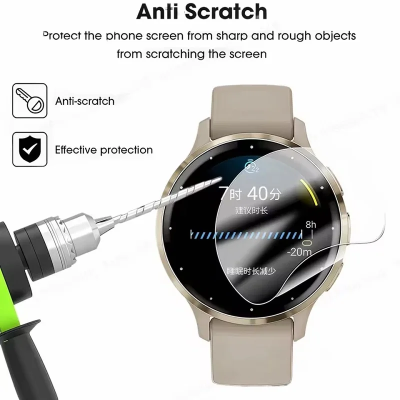 Pelindung Layar Jam Tangan Pintar Bentuk Bulat Diameter Jam 35 36 37 30 31 32 34 33 38 39 40 42 43 44 45 46 41MM Film Foil Hidrogel Lembut