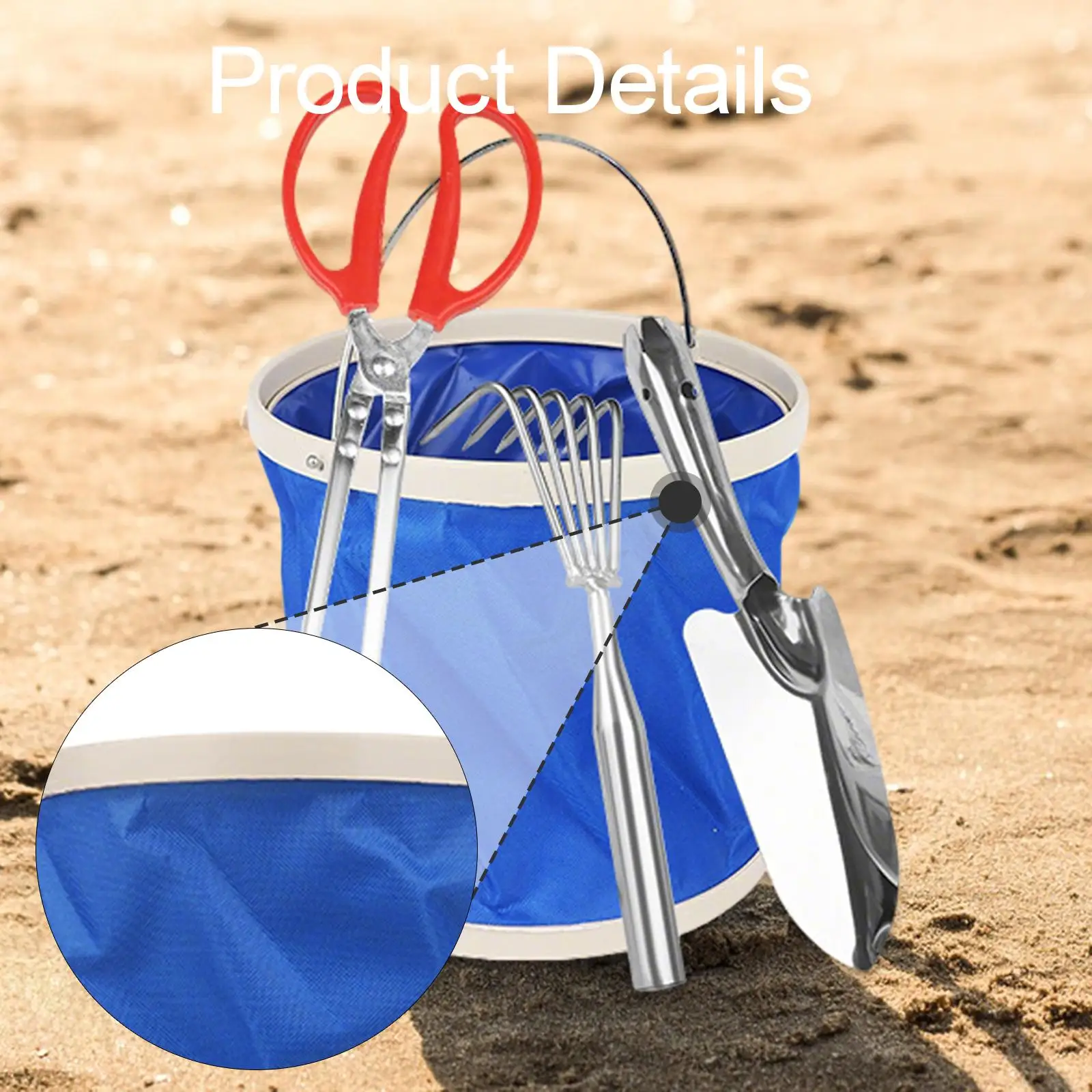 Seau de plage jouet de plage voyage sable jouet activité de plein air robuste adultes