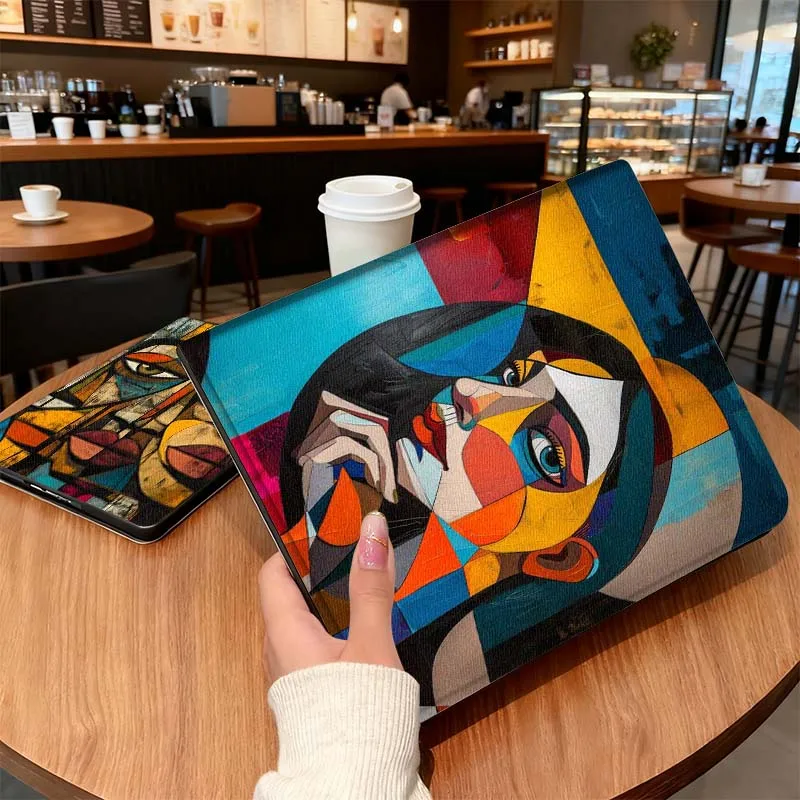 

Fashion Art Women Pattern For iPad Pro Air 5th 6th 7th 13 M3 M4 M5 12.9 13.3 inch 2017 2022 2024 2025 Tablet Case