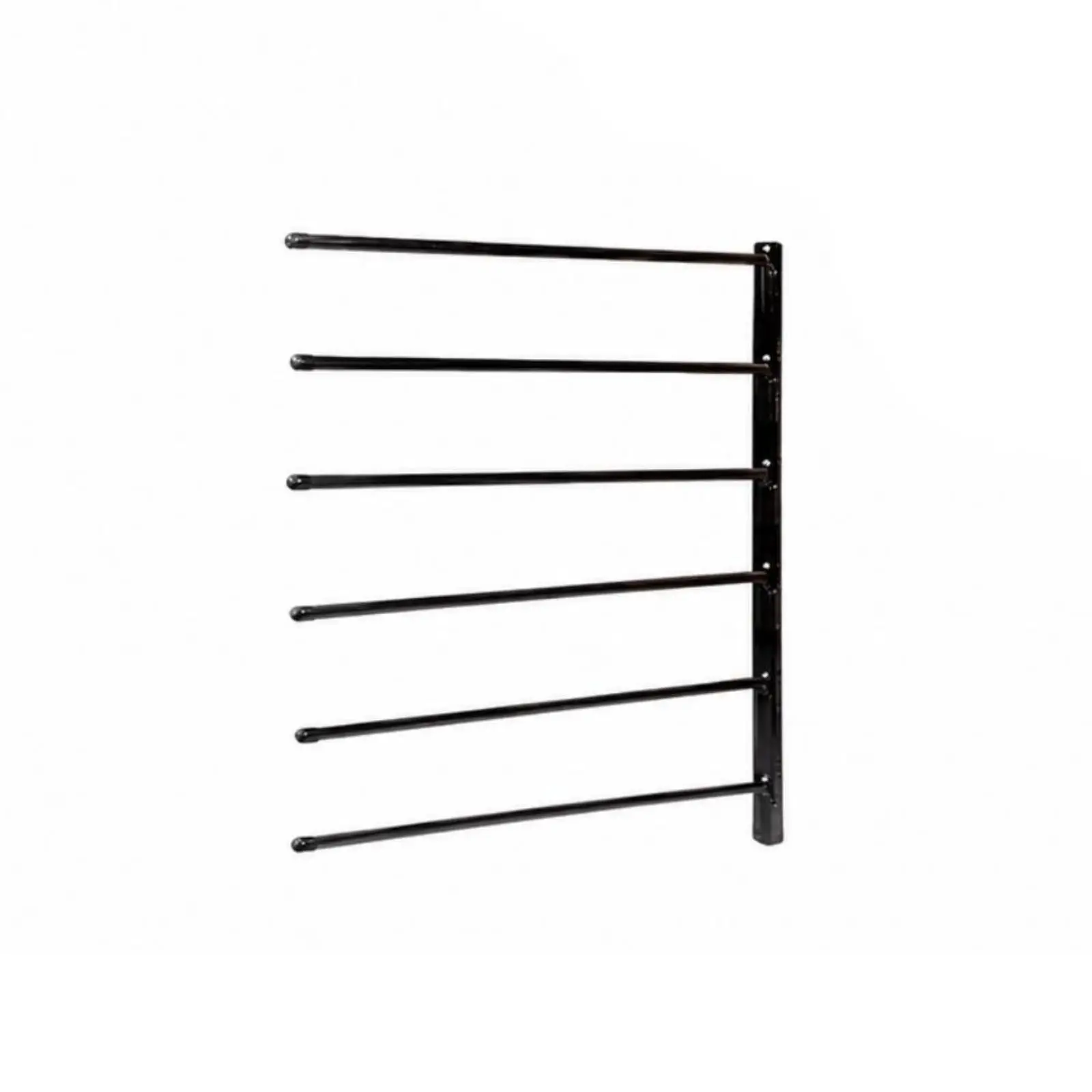 horse-stable-saddle-pad-dehumidifying-and-storage-rack-powder-coated-steel-wall-mounted-saddle-pad-rack-with-multiple-arms-for