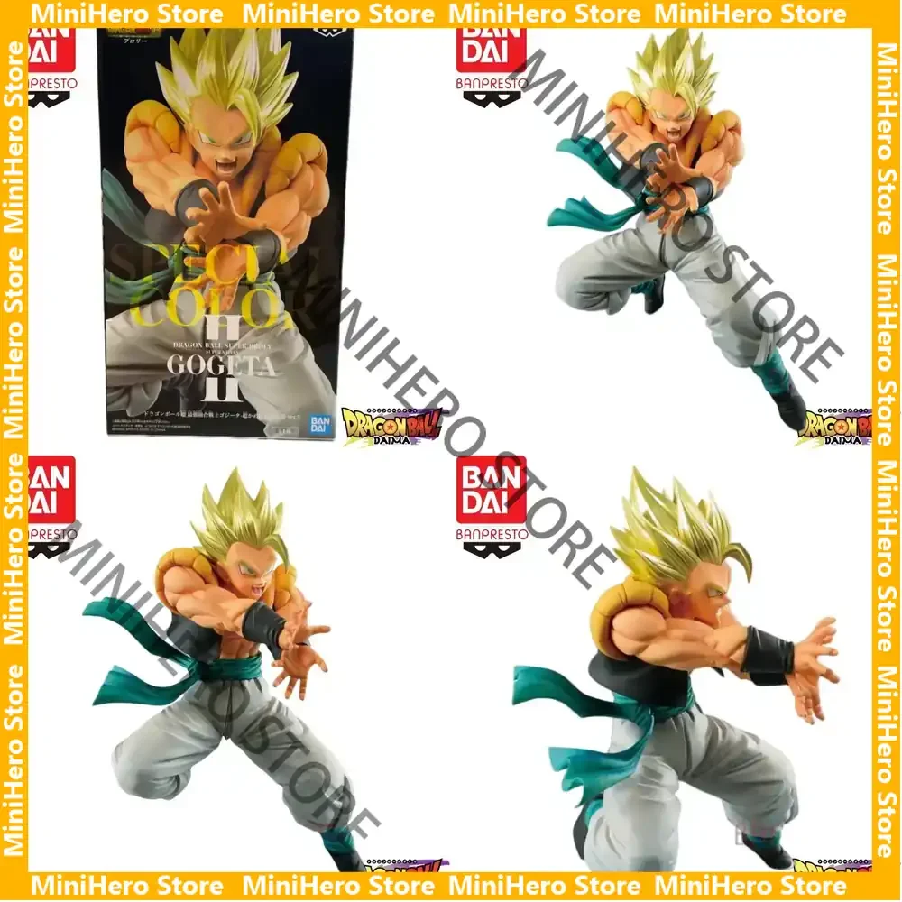 

В наличии Оригинальная фигурка Bandai Banpresto Dragon Ball Gogeta Ver 5, ПВХ, 1/6, коллекционная, для демонстрации