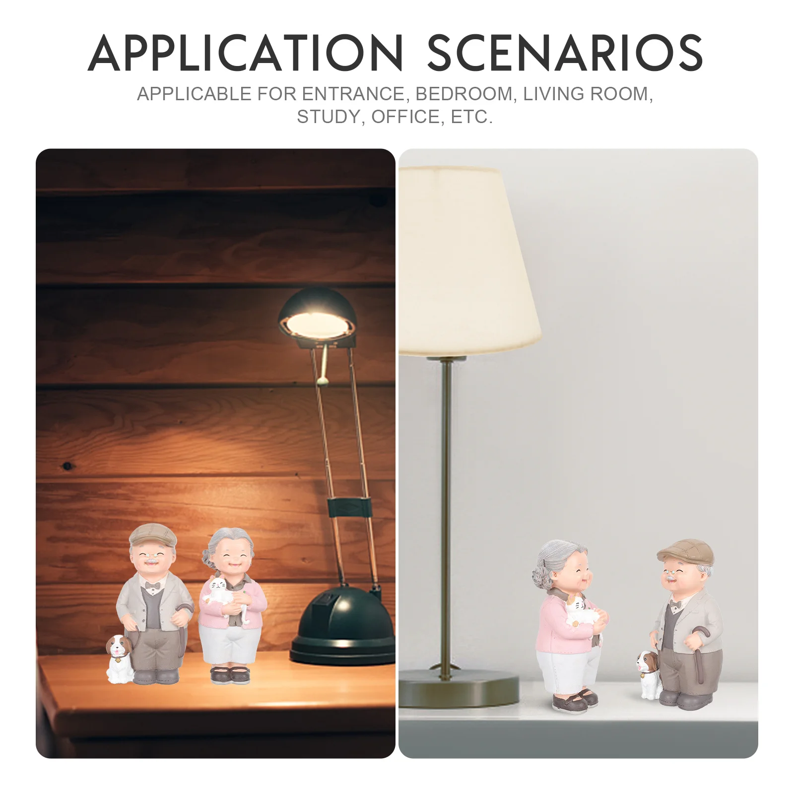 

1Set Resin Couple Statue Delicate Romantic Ornament Home Anniversary Present Wedding Desktop Decor Lovely Resin Craft