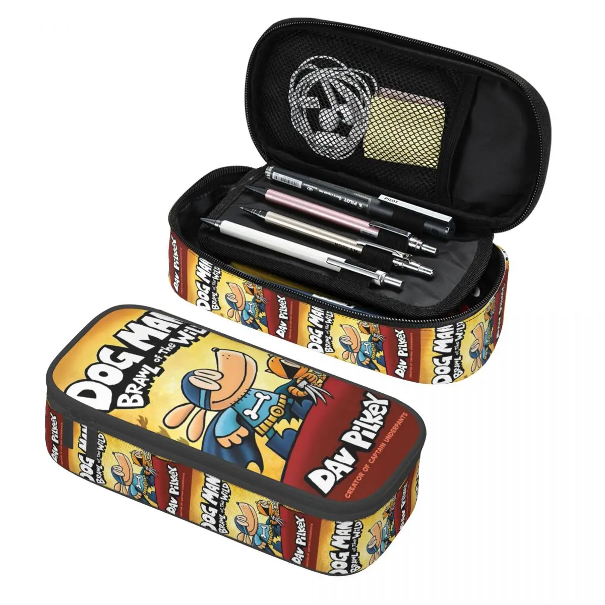 

Кавайный пенал D-Dogs на заказ для девочек и мальчиков, очаровательный мультяшный фильм, большая сумка для ручек, коробка, школьные аксессуары