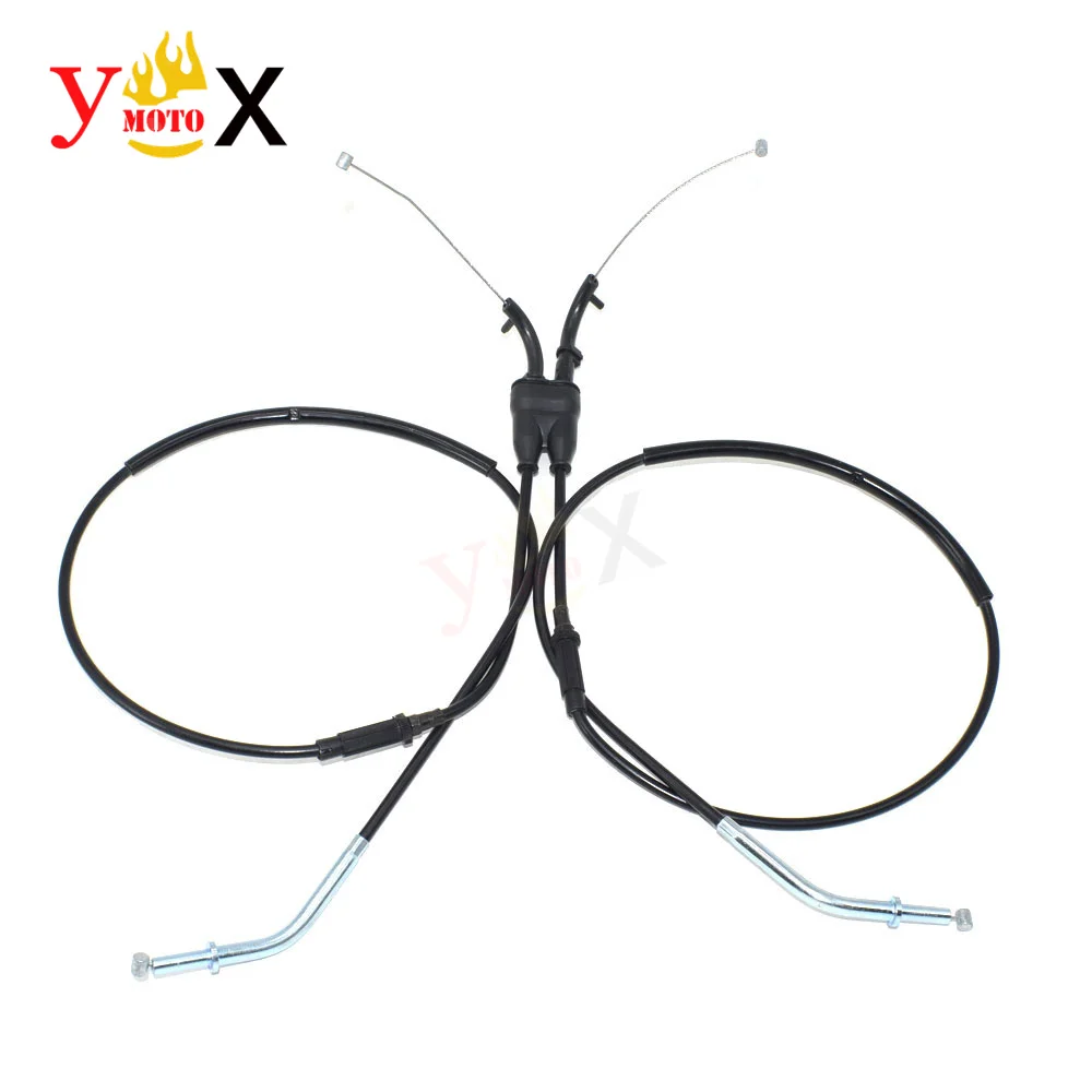Ninja 1000 11-16 Motorcycle Accelerator Push/Pull Throttle Cable Wire Lines For Kawasaki Ninja1000 Z1000SX 2011-2016 2012 2013
