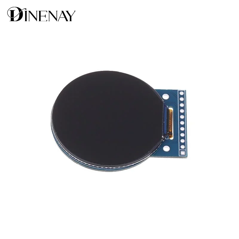 360 x 360 Pixel, 1,53 Zoll rundes TFT-Display: ST77916 QSPI-Farb-LCD-Bildschirm – kompatibel mit Arduino