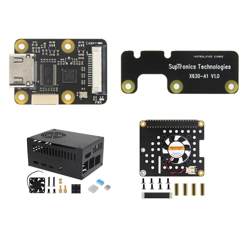 AP-для модуля Raspberry Pi X630 + плата расширения вентилятора + HD-CSI-2