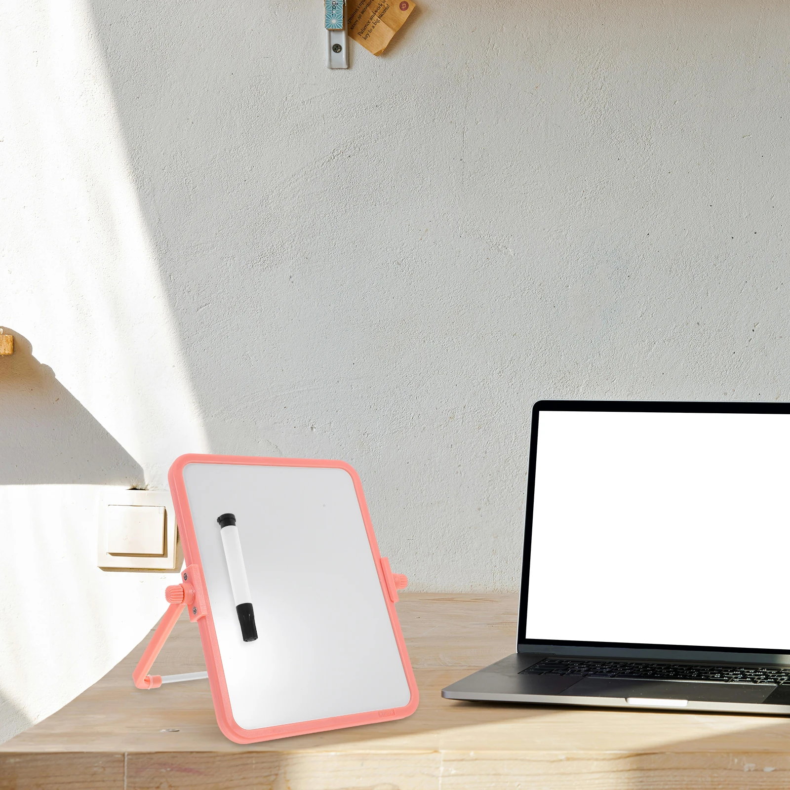 

Magnetic Sketchpad Double-sided Board Whiteboard Desktop Dry Erase for Office Handheld Portable Drawing