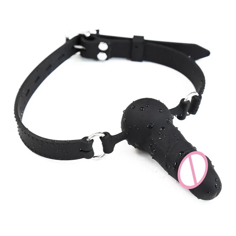 Boule de sexe pour hommes, vrai pénis, énorme godemiché, Plug buccal, Bondage BDSM Oral, fétiche, gros pénis