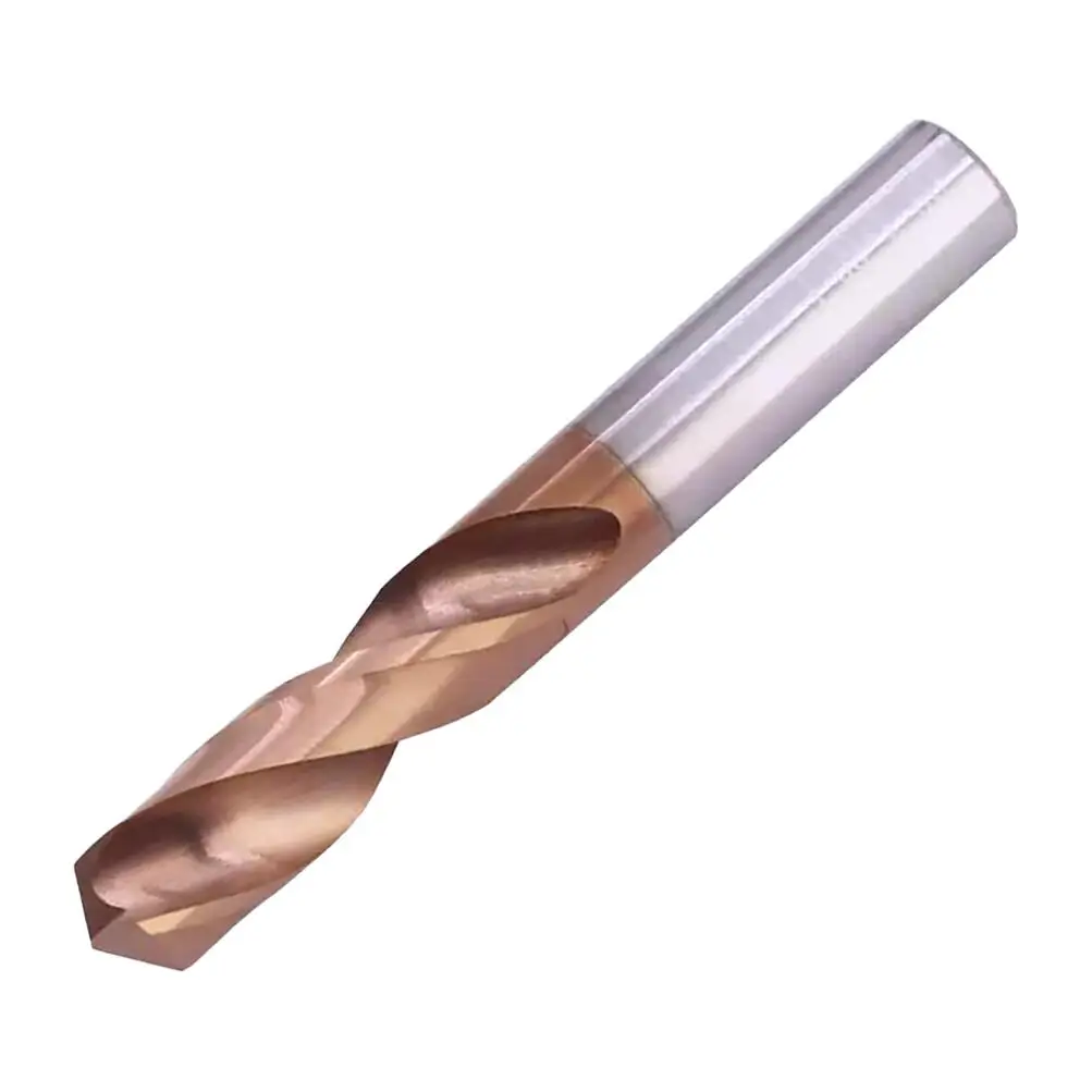 1 pz punte da trapano in metallo duro HRC60 codolo cilindrico 0.6mm-13.0mm metallo duro CNC lavorazione dei fori in metallo utensili di perforazione
