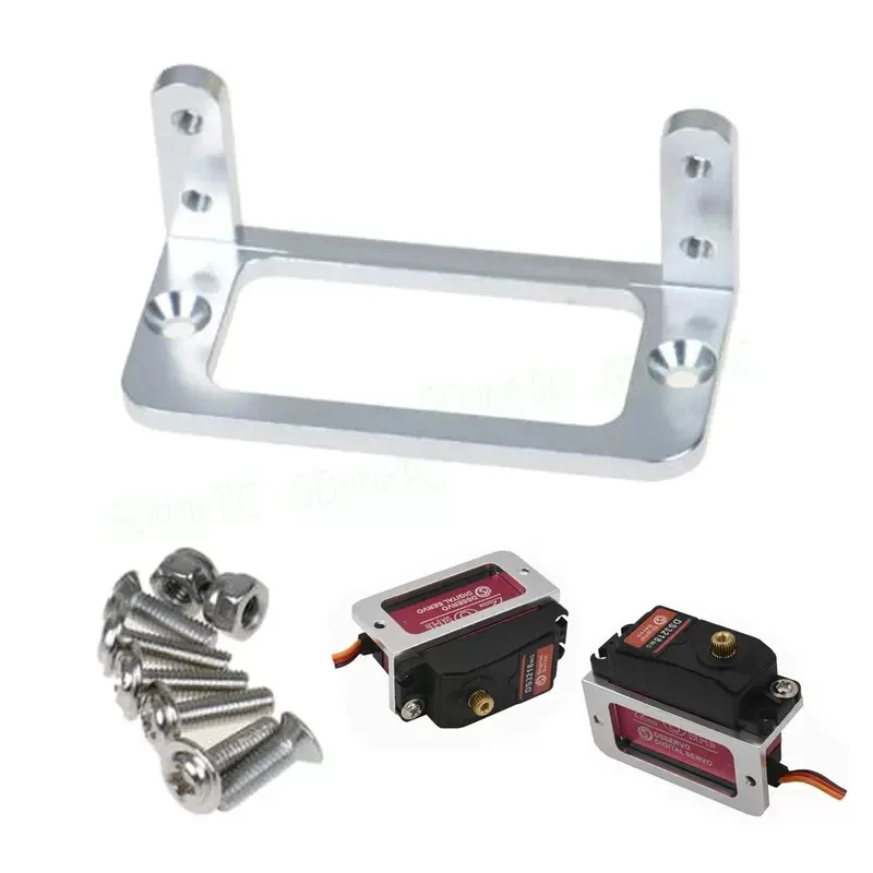 

CNC Aluminum Alloy Servo Install Holder Mount For RC Airplane Boat Car 3003 MG995 Servo Bracket