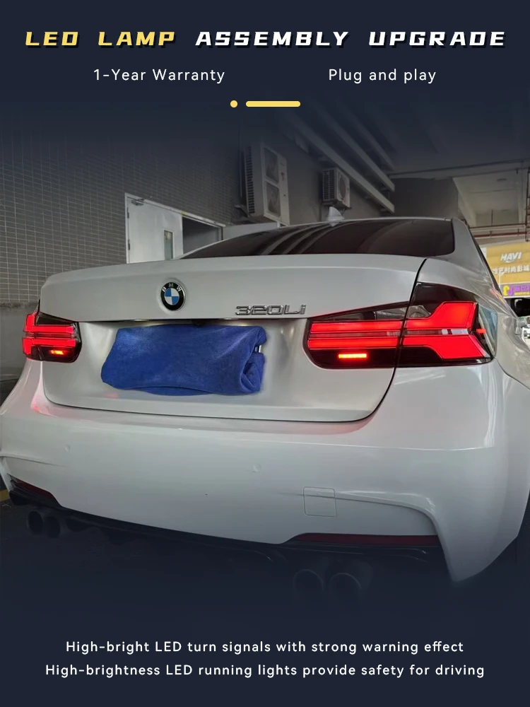 

A Pair of Taillights For BMW 3 Series F30 F35 320 325 2013-2017 Upgrade LED DRL Rear Lamp Reverse Vehicles Tools Car Accessories