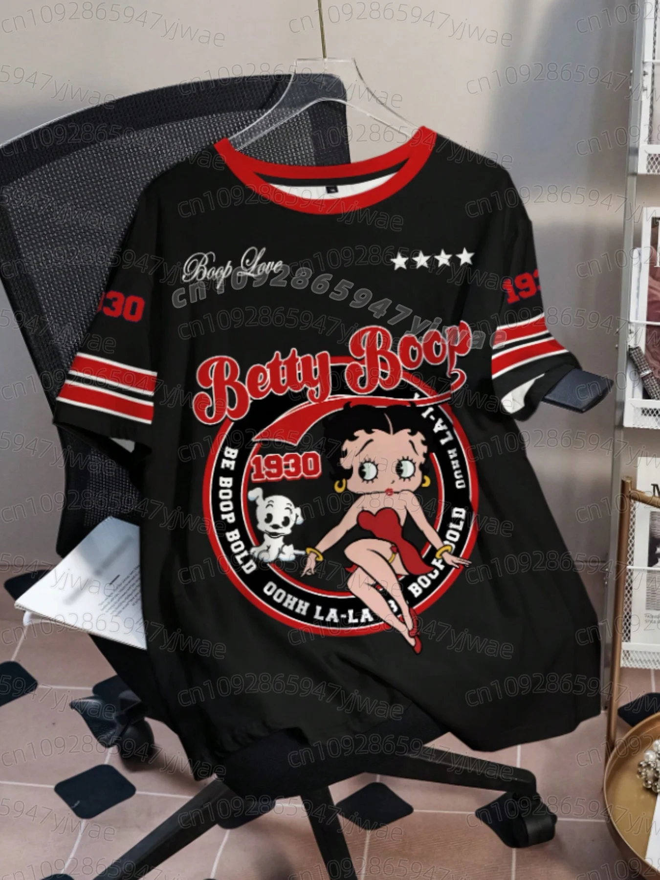 2026 KIDS Cartoon Betty Boop Print Herren Damen Kurzarm-T-Shirt Lässiger 3D-Druck Sommer MÄNNER FRAUEN Sport-Oberteile KIDS T-Shirt – Detail 20