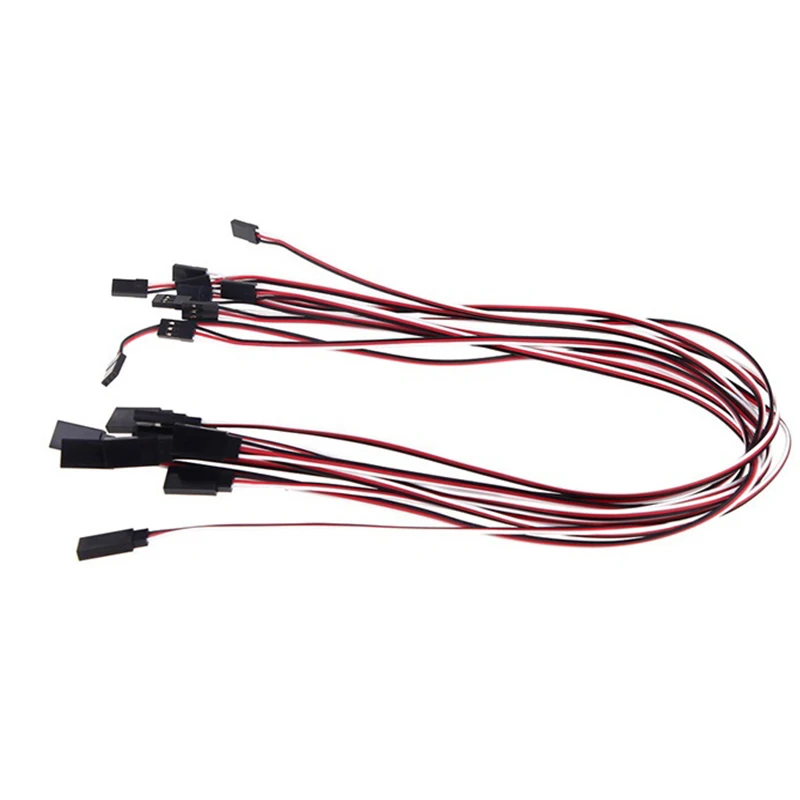 5PCS RC Extension Cable Helicopter Remote Control Drone JR Plug Control Servo  Lead Male to Female 10cm 20cm 30cm 50cm