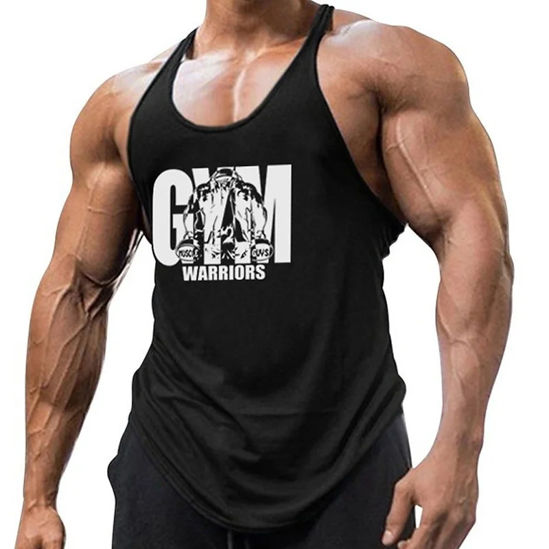 

Gym Fitness Simple Solid Men Tank Top Soft Breathable Loose Round Neck Sleeveless Top Summer Daily Casual Cool Fashion Vest