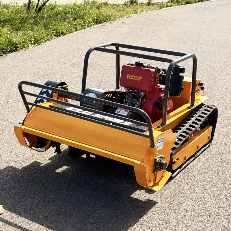 

Customized Remote Control Flail Mower - Heavy-Duty Grass Cutter for Farm Garden Use