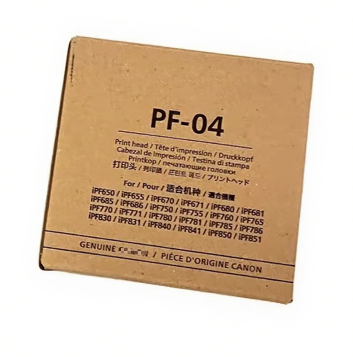 

Printhead Durable Nozzle Printer Replacement Parts for Canon PF-04 IPF650 IPF655 IPF680 IPF681 IPF685 IPF686 IPF750