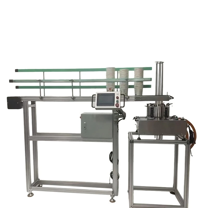 

Fully automatic sub carton machine Irregular shape plastic paper cup lunch box instant noodle