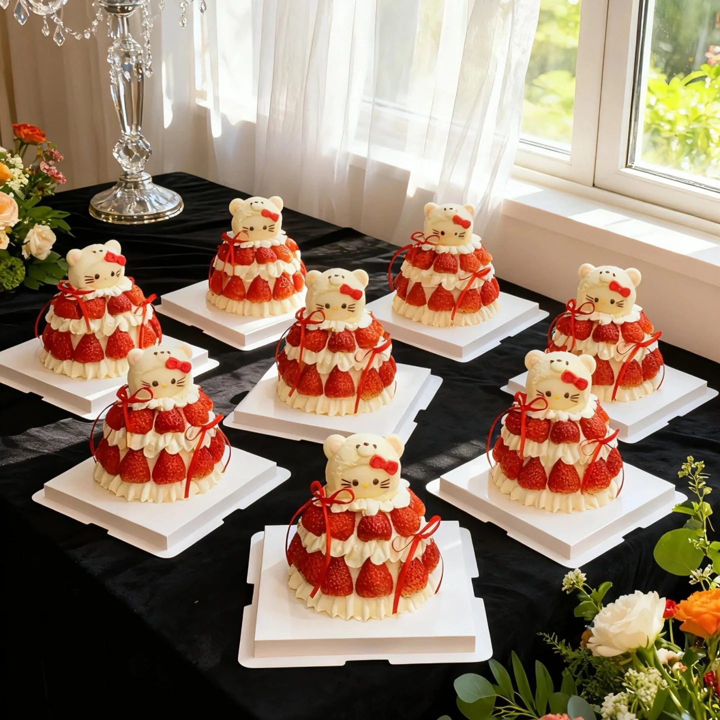 

Праздничное украшение для торта KT Bear на Новый год, тематический декор для выпечки, центральное украшение