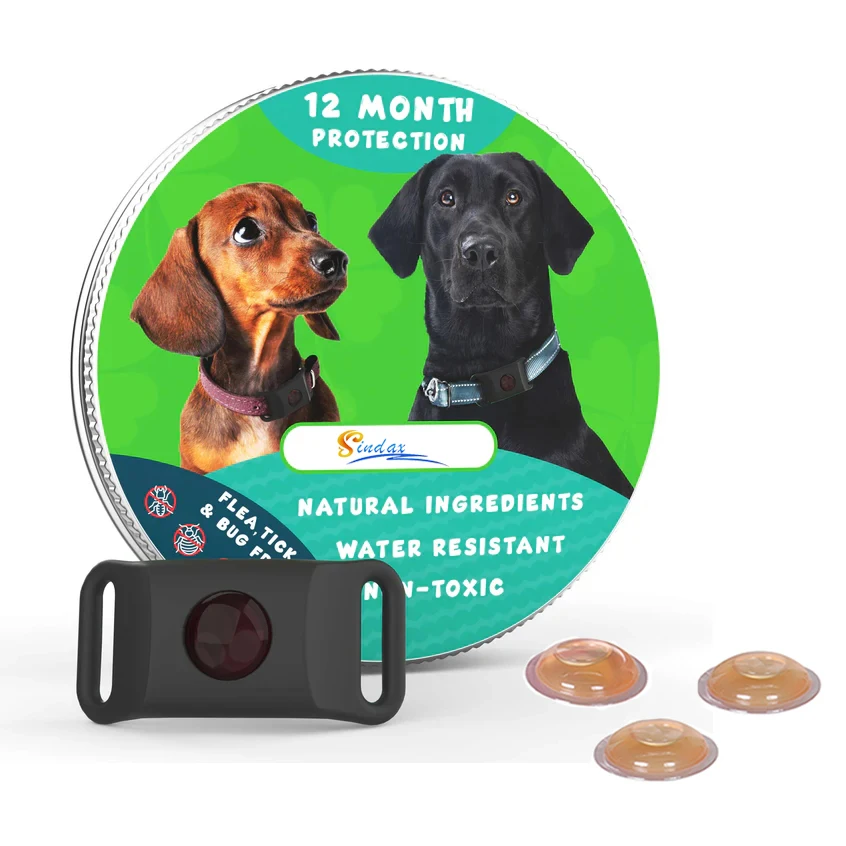 Natural Pet Flea & Tick Control Set Long-Lasting Parasite Prevention Kit for Cats Dogs Pet Care Supplies Gift for Pet Lovers