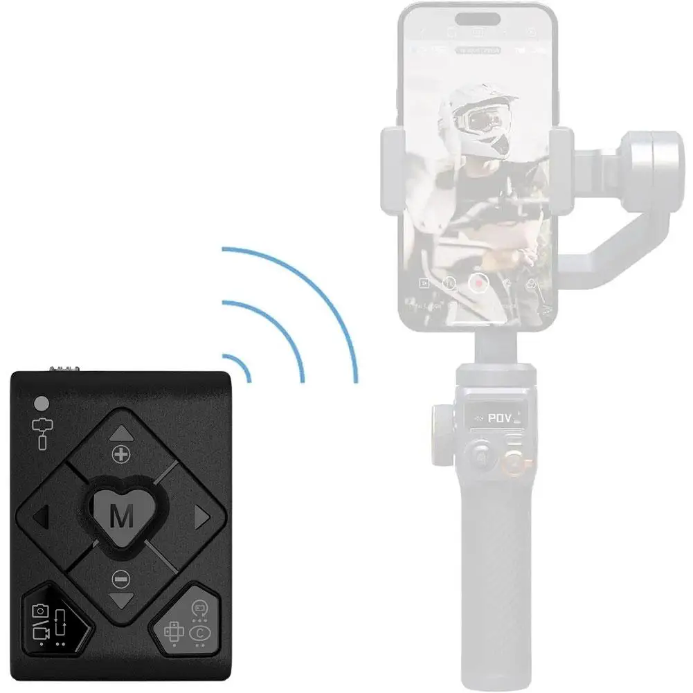 1 Pc HRT-03 Wireless BT Remote Control For Hohem ISteady XE/X2/V2/V2s/M5/M6/MT2/Q/Pro 4/Mobile+ Smartphone Gimbal Stabilize E3Q6