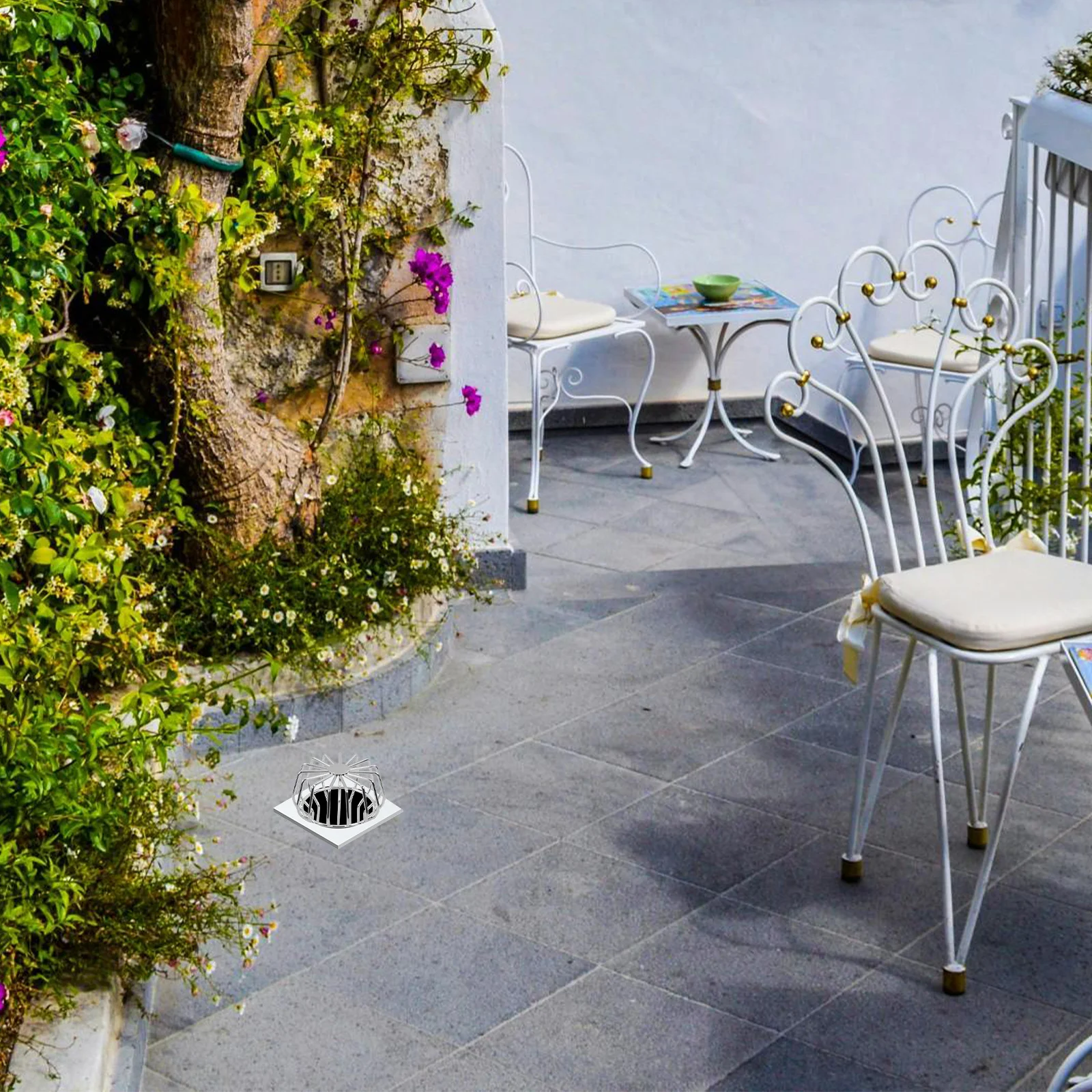 Roof Drain Filter Leaf Mesh Sturdy Outdoor Gutter Guard Anti-Blocking Roof Drain Downspout Screen Gutter Guards