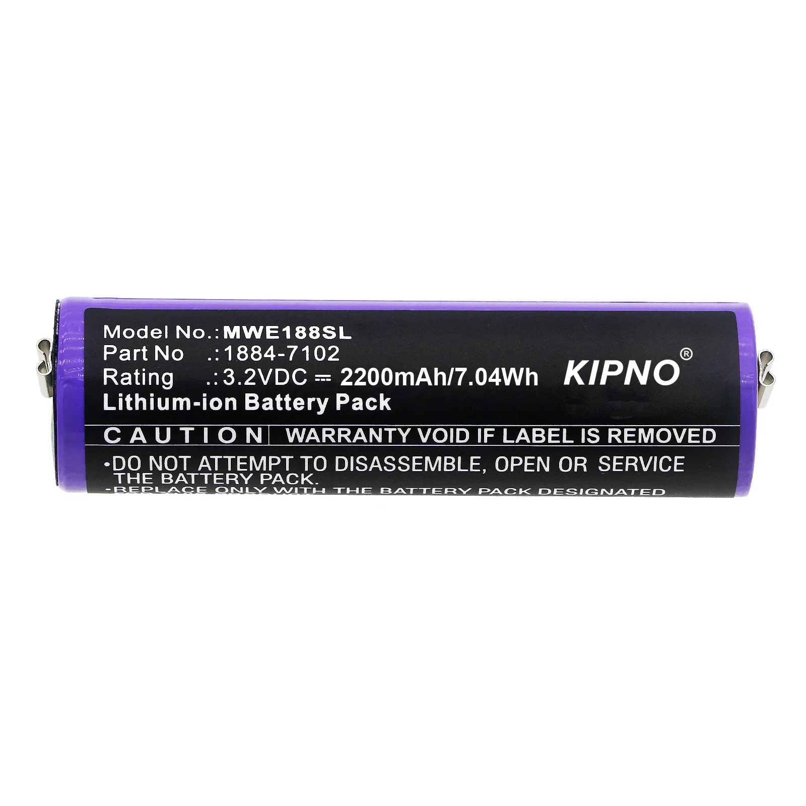 

KIPNO 2200mAh 1884-7102 Battery for Moser Ermila 1884, 1885,1884 Li+Pro,1885 Motion,Wahl Ermila 1884,1885