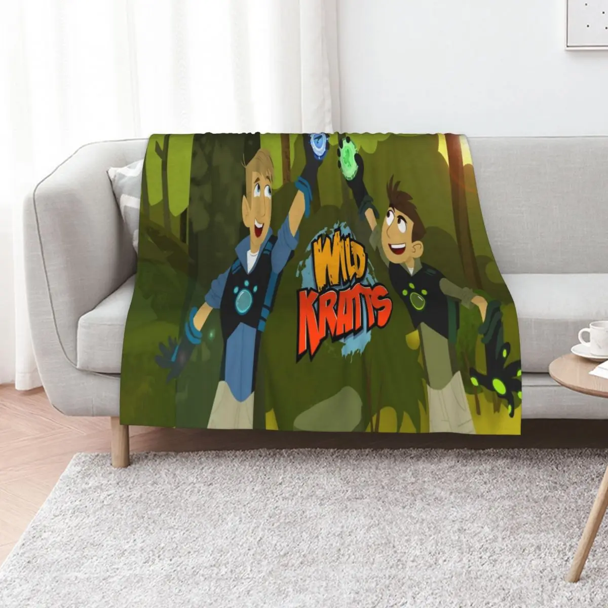 

Wild Kratts gift for fans wild kratts costumes Throw Blanket Warm Giant Sofa Thermal Flannels Blankets