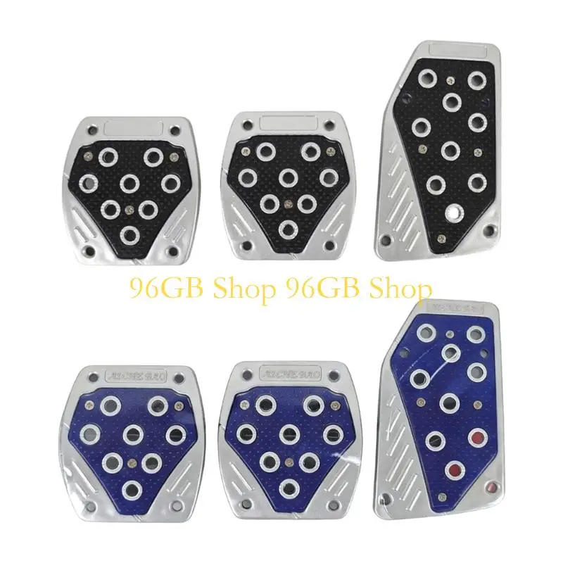 

96GB Automotive Accessories Plastic Car Brake Clutch Accelerator Pedal Set Manual Transmission Throttle Clutch Pedal for Car