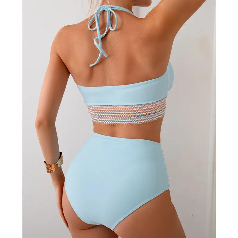 Abdeckung Bauch Sexy Bikinis Badeanzüge Frauen Bademode Push-Up Weibliche Strand Schwimmen Tragen Badeanzüge Hohe Taille Bikini Set Pool Badende