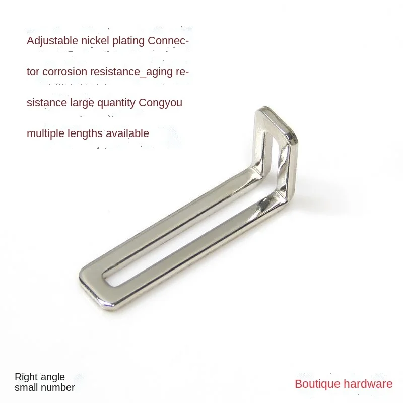 Iron angle code 90 degree bracket thickened adjustable small angle iron U-shaped furniture connection hardware fixings hot sales