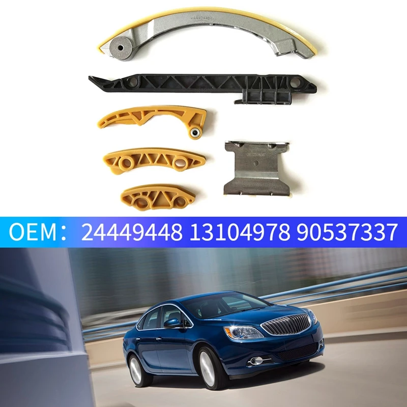 24449448 13104978 90537337 Timing Chain Guide Rail Repair Kit For Chevrolet Captiva Sport Classic Cobalt Buick Regal Accessories