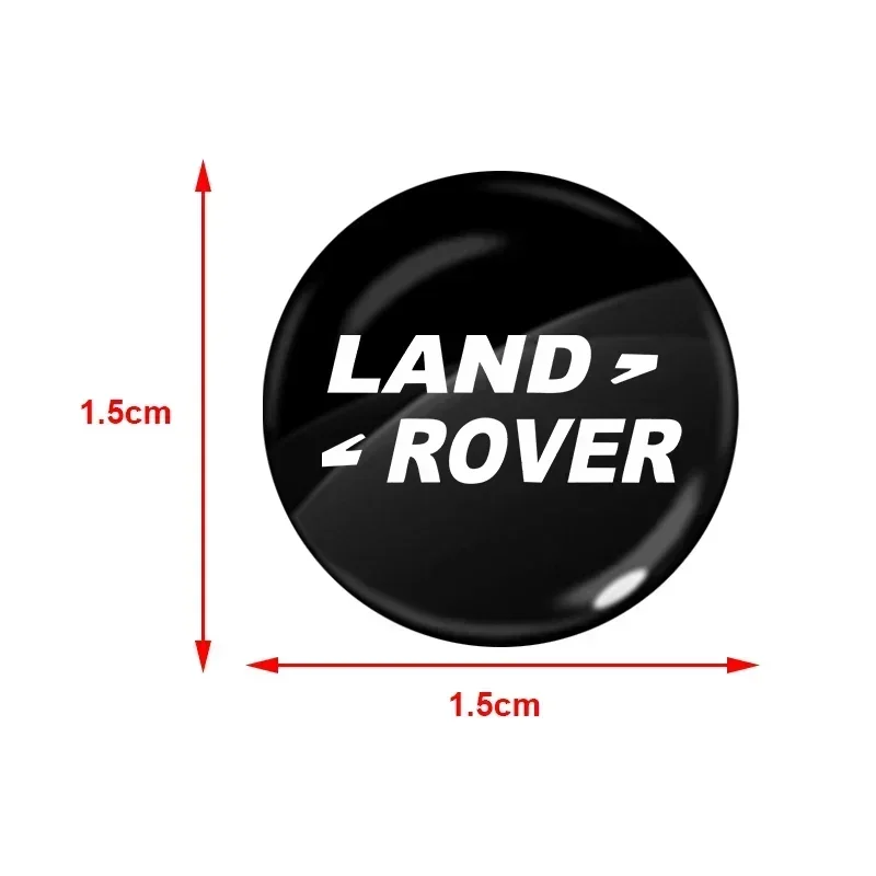 Car Lock Keyhole Stickers Door Lock Protect Car 3D Stickers For Land Rover Aurora EVQ Range Rover Evoque LR2 3 SVR Accessories