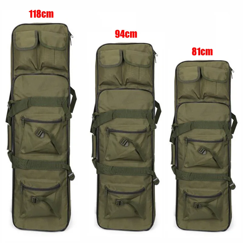 Tactical Backpack 600D Oxford Hunting Gun Bag Military Airsoft Paintball Rifle Carry Shoulder Fishing Bag 81cm / 94cm / 115cm