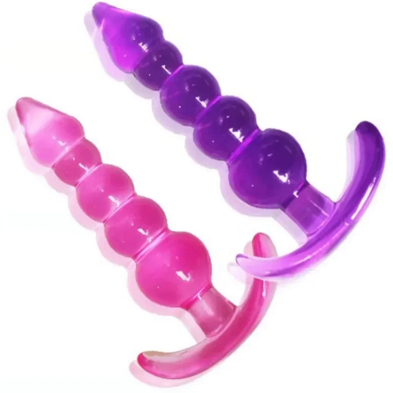 Dildo anal suave para adultos, massageador de próstata, falos, contas anais, brinquedos sexuais gays, jogo Bdsm, homens e mulheres