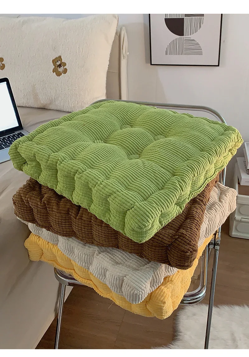 Office Sitting Cushion Round Japanese Style Pad Students Children Bedroom Room Essential Home Decoration Interior Accessories