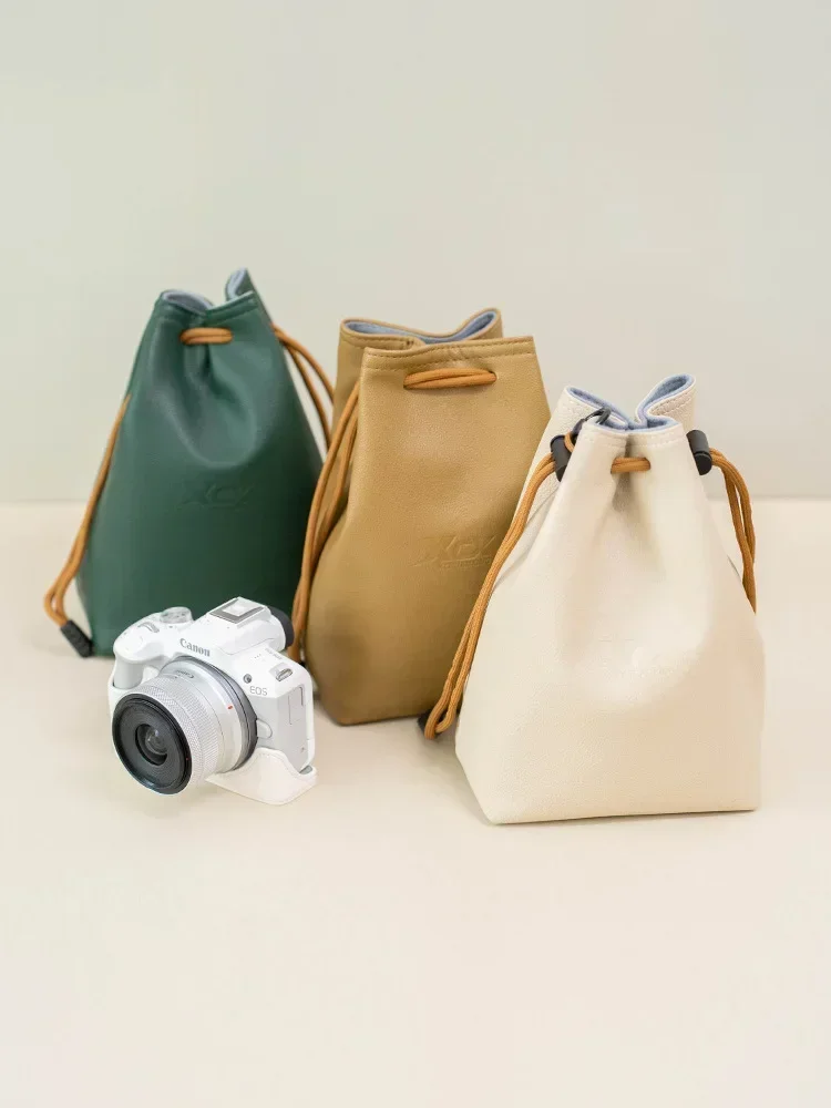 For Canon Camera Bag Fuji Buggy Bag Mirrorless Camera Sony Nikon PU Liner SLR Camera Bag