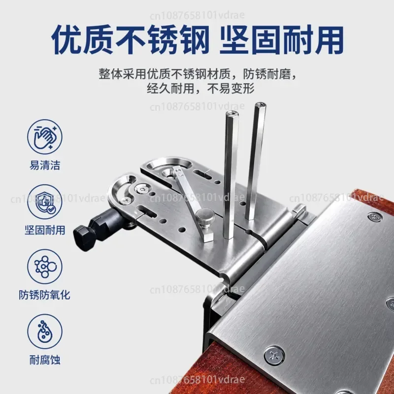 Metalworking Table Plug Jewelry Mold Gold and Silver Grinding Wire Saw Cutting Table Base Stainless Steel Desktop Fixing