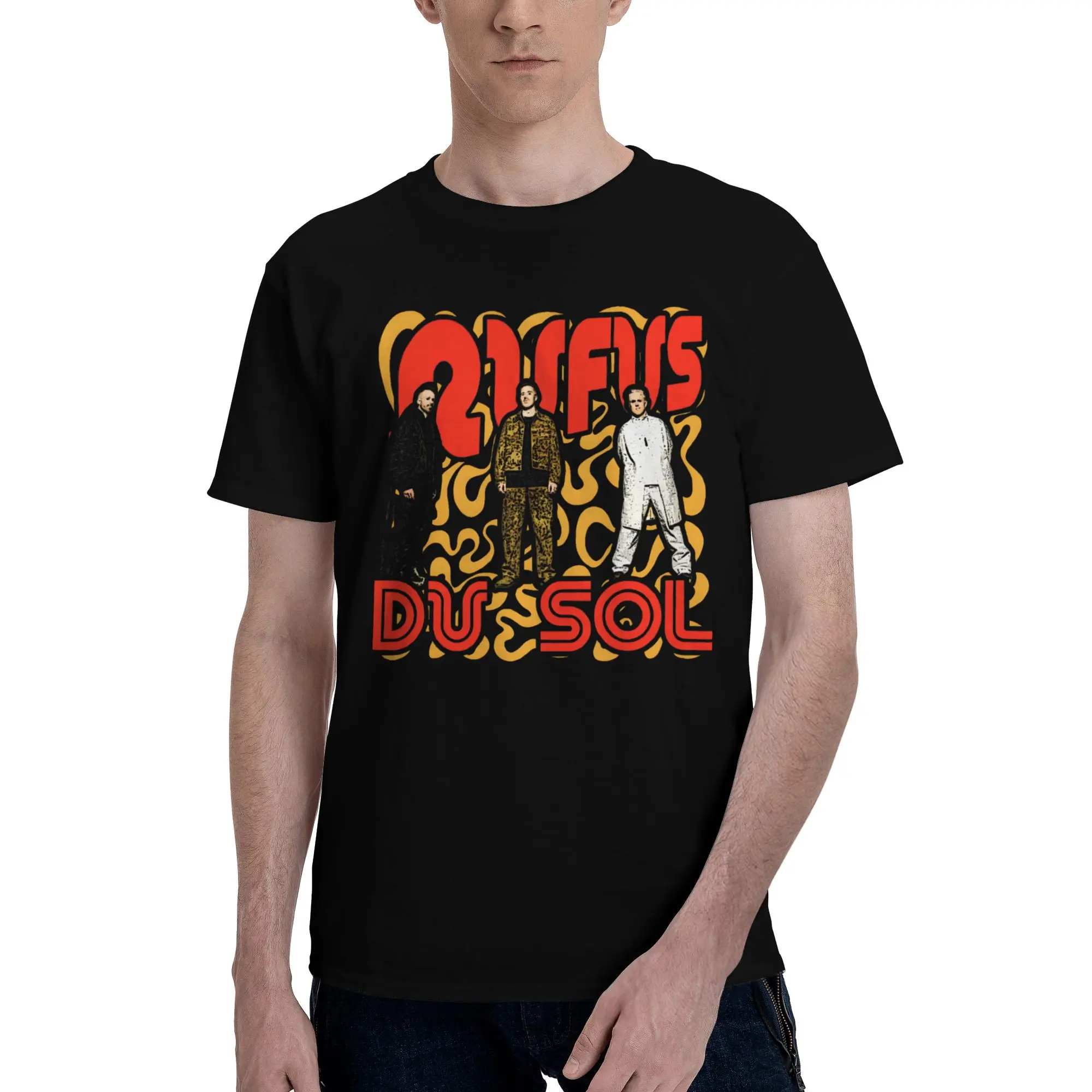 Rufus Du Sol 2026 Concert Tee Shirt for Men Women Graphic T Shirts  Cotton Clothing