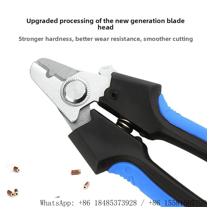 VRT-101 7 Inch Capillary Scissors Copper Tube Cutter Pliers HVAC Refrigerator Air Conditioning Maintenance Hand Tool