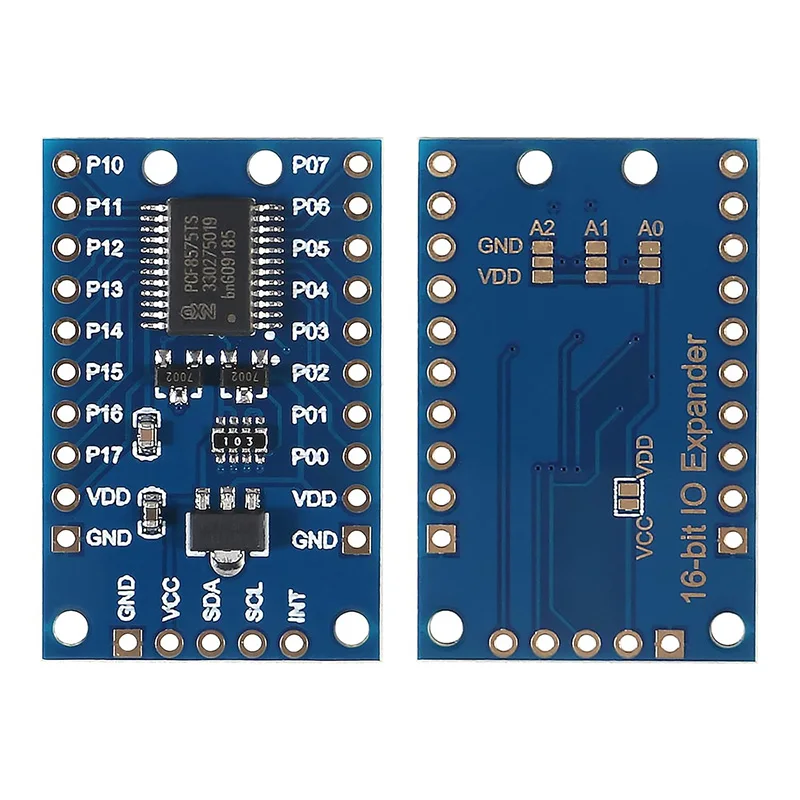 PCF8575 Module IO Expansion Board DC 2.5-5.5V I2C Control Board 2 to 16 IO Ports For Arduino