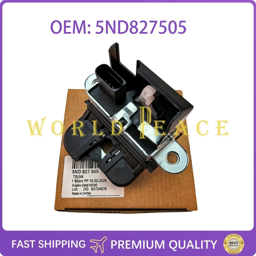 

5ND827505 5M0827505 6RD827505 Car Rear Taigate Trunk Latch Lock Block Fit for VW Beetle Golf Variant Tiguan 2015 2016 2017 2018