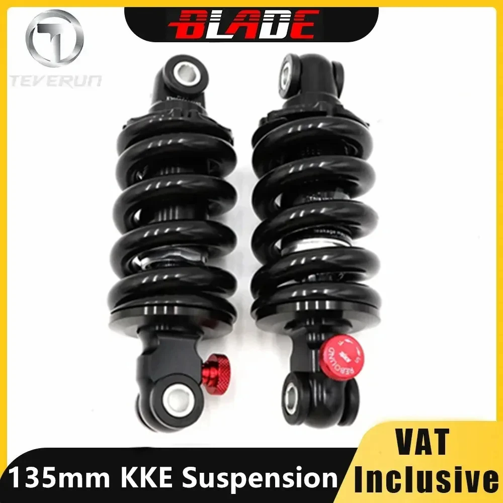 EU Lager Original 135mm KKE Hydraulische Federung Für Teverun Fighter Mini/Mini PRO/Kuirin G2 Master/G4 elektrische Roller Einstellbare Federung Stoßdämpfer