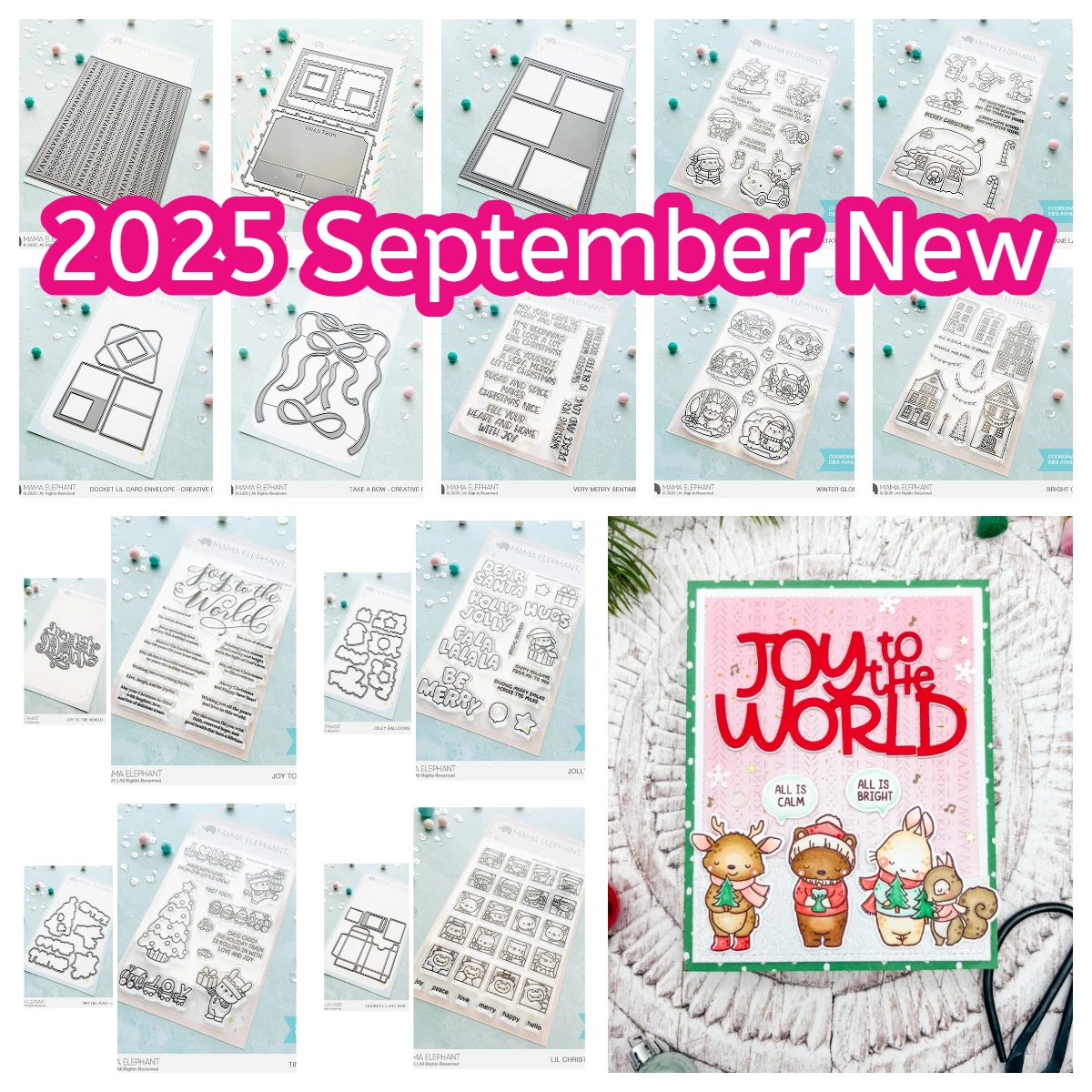 

New 2025 Christmas Lil Card Envelopes Creative Cuts Steel Dies Stamps Scrapbooking New Make Photo Album Card DIY Paper Embossing